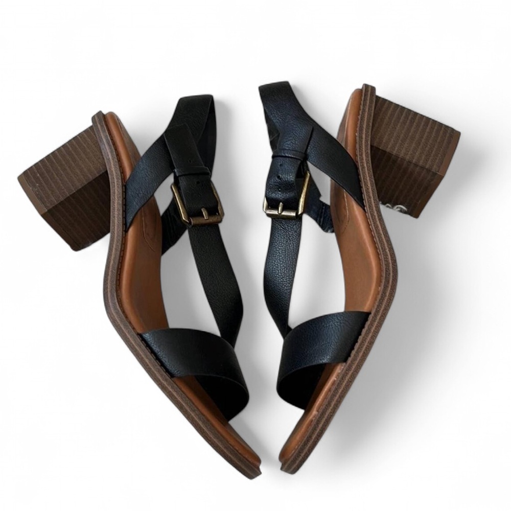 Zodiac Ivy Black Block Heel Women’s Sandals – Size 9 - Picture 2 of 5
